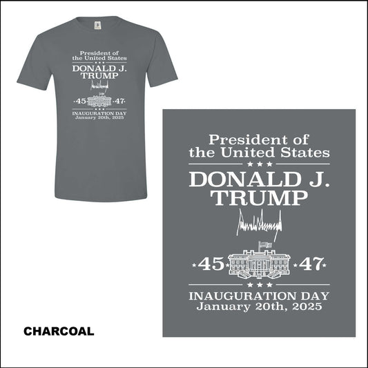 Donald J. Trump Inauguration Day January 20th 2025 Short Sleeve T-Shirt