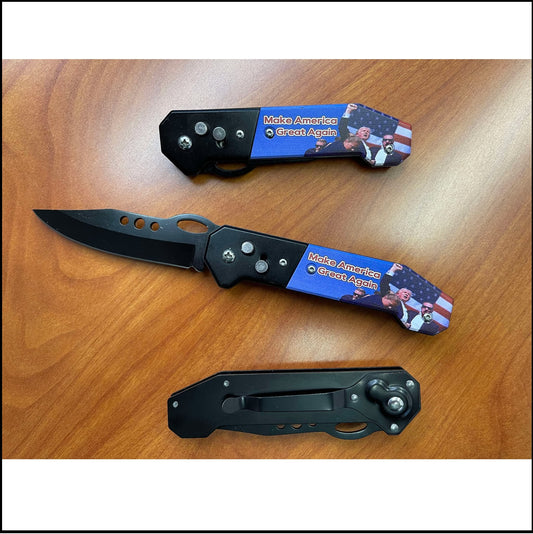TRUMP Make America Great Again Folding Knife