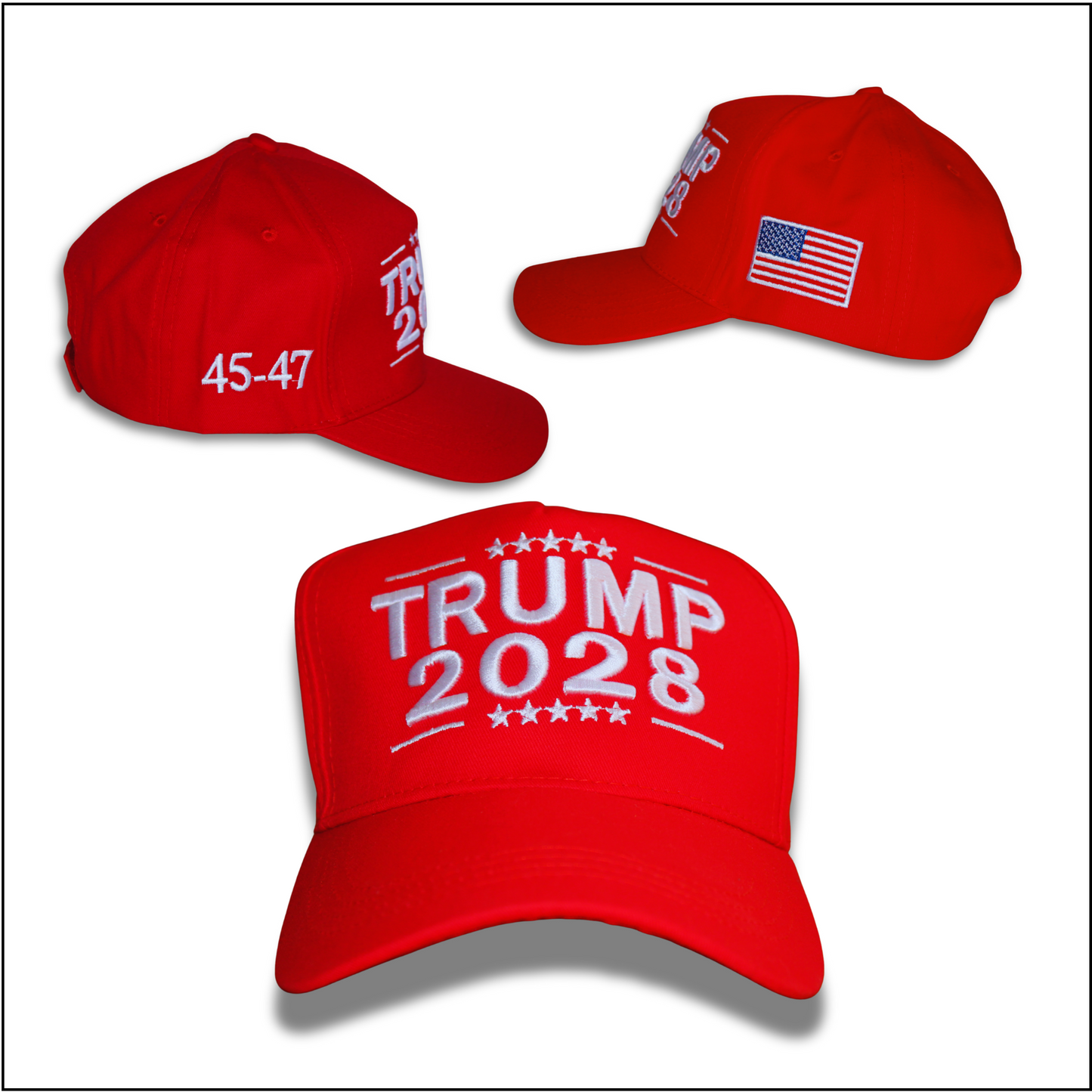 Trump 2028 Hat - RED