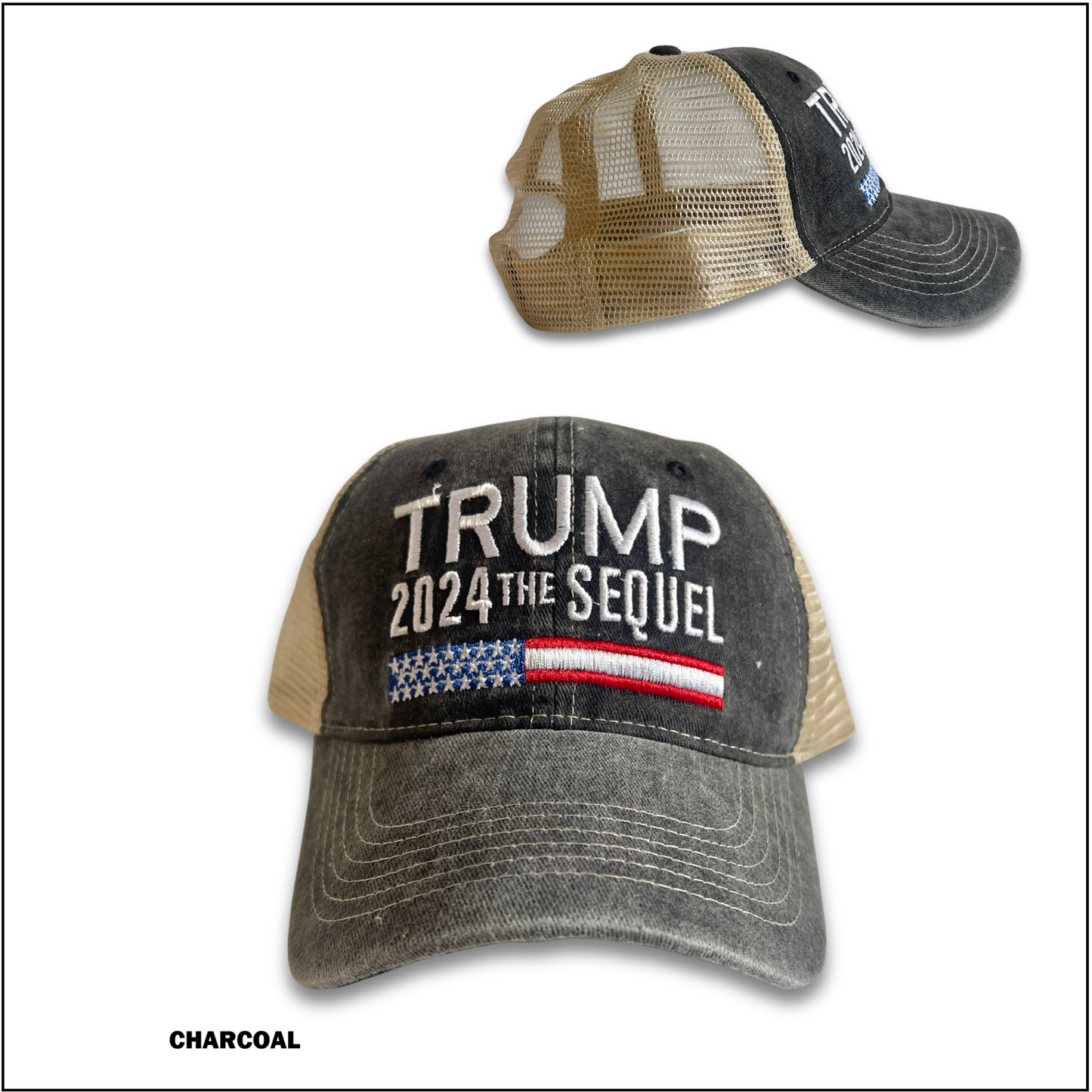 TRUMP 2024 The Sequel HAT - Mesh