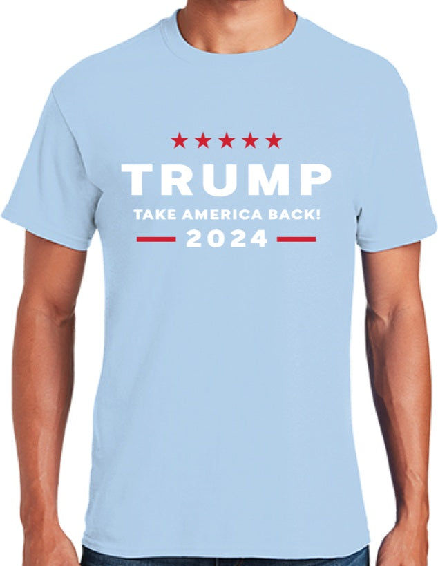 Trump MAGA Take America Back 2024 Short Sleeve T-Shirt